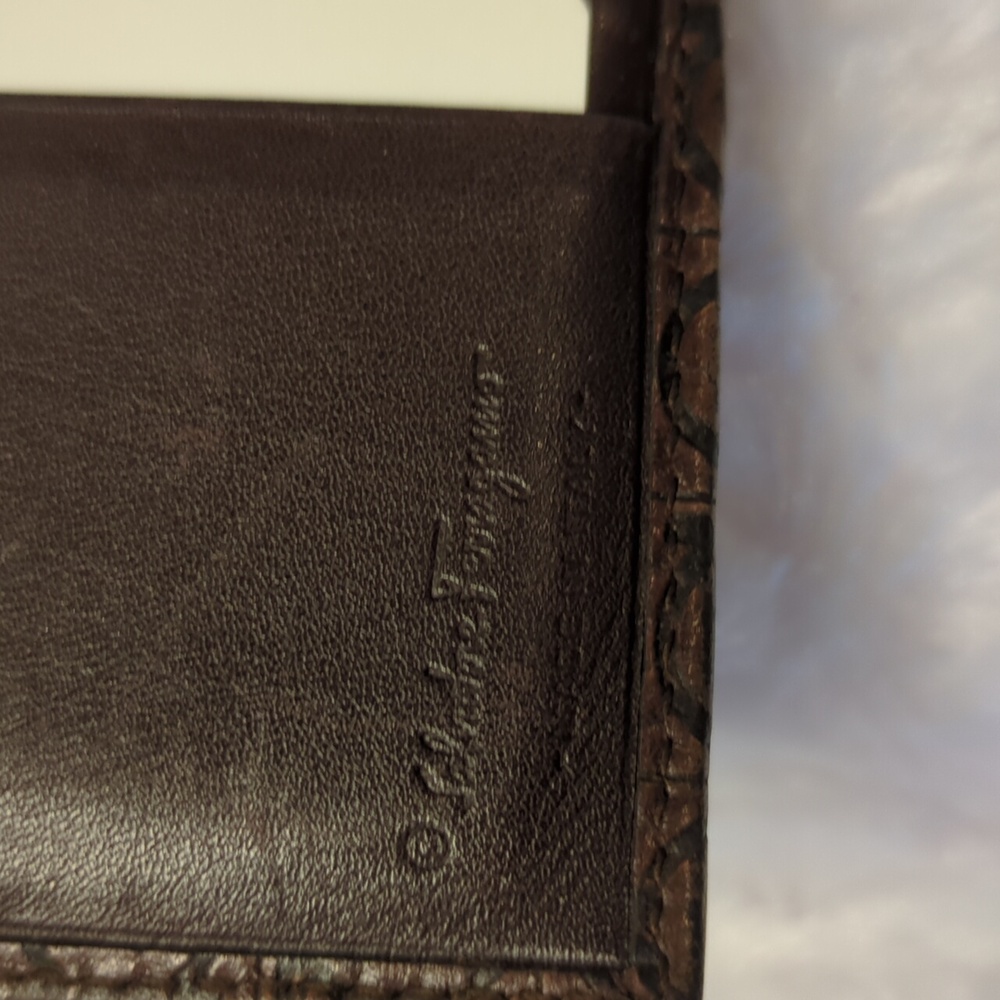 Salvatore Ferragamo Brown Wallet - Picture 7 of 9